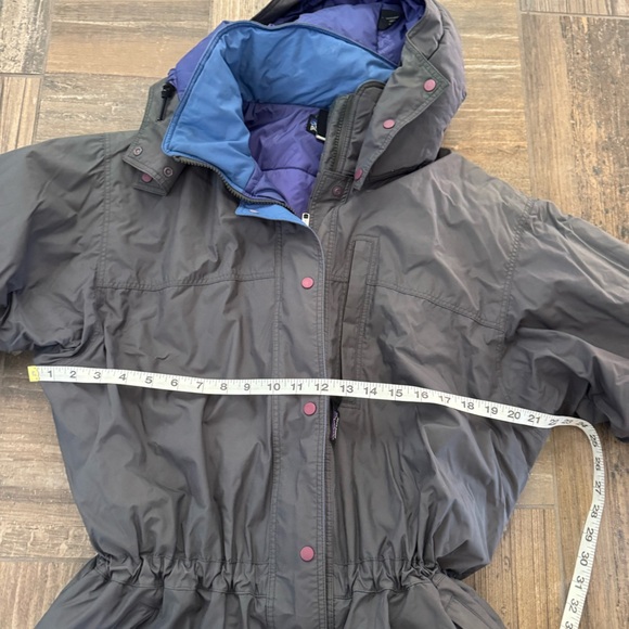 PATAGONIA women's soft shell insulated parka detachable hood size Medium - Picture 9 of 10